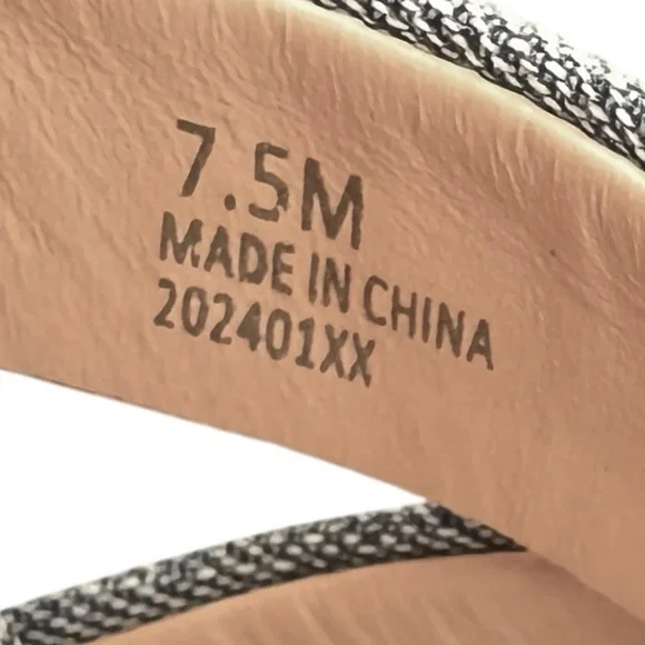 ANTONIO MELANI Blue Denim Bow Dressy Platform Sandals - Picture 11 of 11